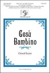 Gesu Bambino Handbell sheet music cover